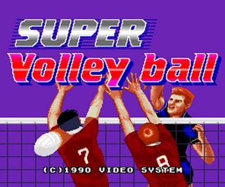 Tg16 GameBase Super_Volleyball Video_System 1990