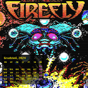 Kalendarz Commodore C64 na rok 2024. Strona Grudzień / 2024