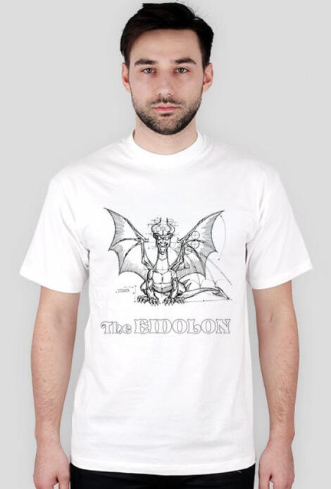 Retro T-Shirt The Eidolon Black & White - męski podkoszulek