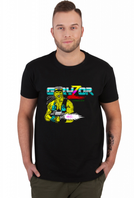 Retro T-Shirt Gryzor Spectrum Stawicki  - męski podkoszulek