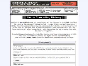 Binary Dinosaurs - Home Computing History