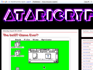 AtariCrypt Atari ST gaming