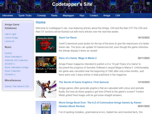  Codetapper's Amiga and C64 Site
