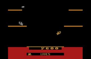 Atari VCS 2600 Joust 1983 Atari_Inc.