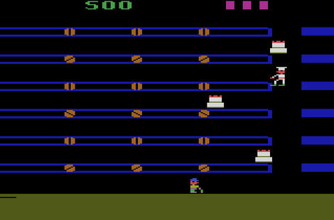 VCS Atari 2600 Stella Cakewalk (a.k.a. Bakery) CommaVid,_Inc. CommaVid,_Inc. 1983