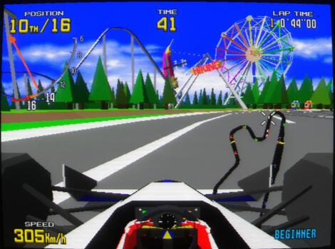 Arcade Mame Plus V.F. Virtua_Formula Sega 1993