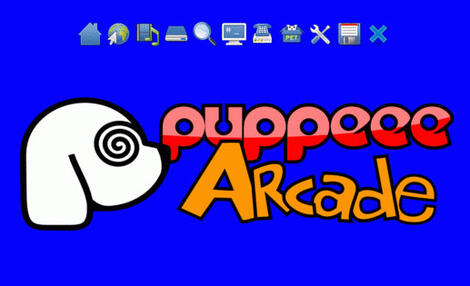 Pupee arcade old logo