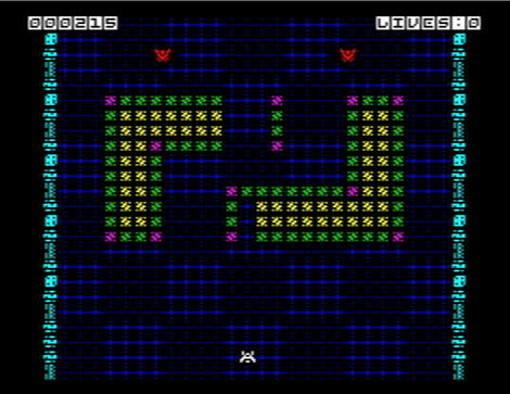 ZX_Spectrum Retro Sector_Invasion Denis Grachev 2014