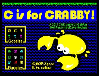 ZX_Spectrum Retro C_is_for_Crabby 2013 Gabriele_Amore,_Nail_Parsons_and_Dave_Hughes