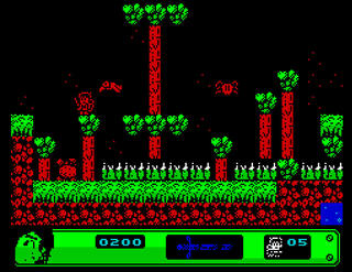 ZX_Spectrum Retro Justin_and_The_Lost_Abbey KANDOR_Graphics_S.L. 2013