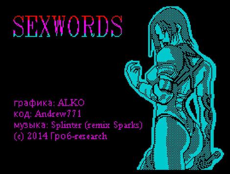 ZX_Spectrum Retro Sexwords Grob-Research 2014