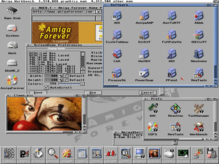 Amiga CloantoAmigaForever Workbench_3.1