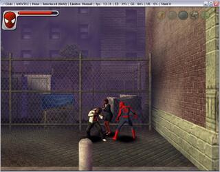 PSX2:PCSX2:Spiderman - Web of Shadow