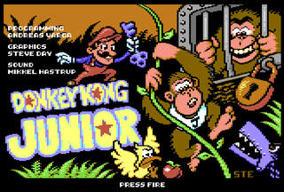 Commodore:C64:WinVice:Donkey Kong Jr.:2014:Ste'64