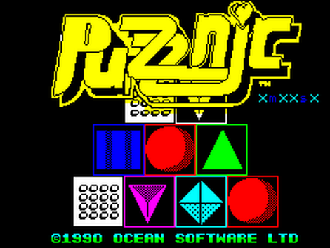 ZX:Spectrum:Speccy.pl:Puzznic:Ocean Software Ltd.:Taito Corporation:1990: