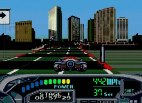 Sega:Genesis:Gens32:Surreal:Turbo Outrun 2019:SEGA of America, Inc.:Hertz Co. Ltd:1993: