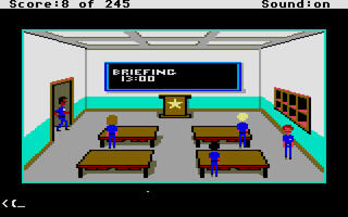 Atari ST:Steem:Police Quest: In Pursuit of the Death Angel (a.k.a. Police Quest 1):Sierra On-Line, Inc.:Sierra On-Line, Inc.:1987: