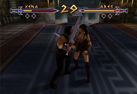 Nintendo 64 Muppen:M64py:Xena: Warrior Princess - The Talisman of Fate:Titus France SA:Saffire Corporation:Dec 06, 1999: