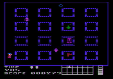 Atari XE XL 800 Altirra The_Spy_strikes_back Penguin 1983
