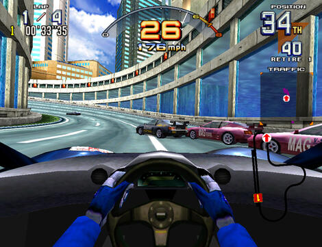 Arcade Sega Model 3 Supermodel Scud_Race_Plus Sega 1997