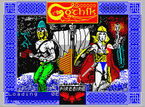 Spectrum Sinclair:Speccy:Gothik:Firebird Software Ltd.:1987: