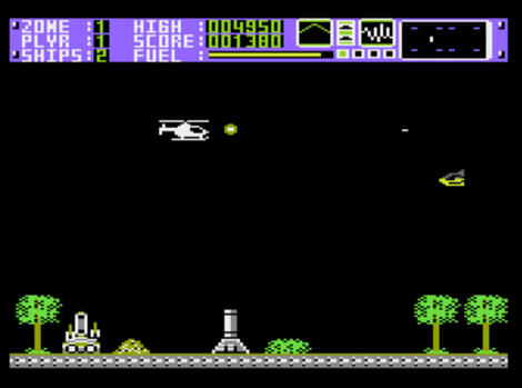Atari XE/XL:Altirra:Laser Hawk:1986