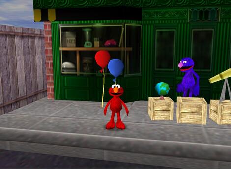 Nintendo 64 Muppen:Mpy:Elmo's Letters Adventure:1999: