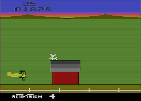 Atari_2600 Stella Barnstorming Activision 1982