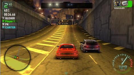 PSP PPSSPP Need_for_Speed_Carbon Electronic_Arts 2006