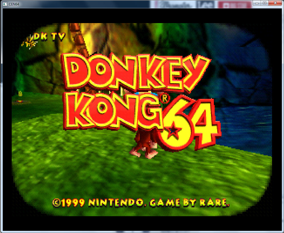Nintendo_64 Cen64 Donkey_Kong_64