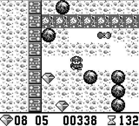 Nintendo GameBoy GBE Boulder_Dash Victor_Musical_Industries,_Inc. First_Star_Software,_Inc. Sep_21,_1990