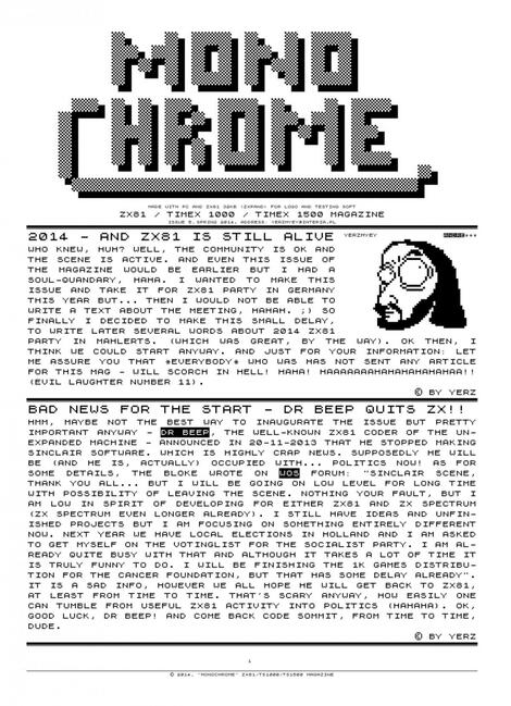 ZX ZX81:spectrum:PDF:Monochrome
