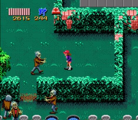 Snes Super Nintendo:Snes9x:LibRetro:Zombies Ate My Neighbors:Konami, Inc.:LucasArts:1993:
