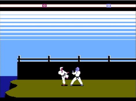 Nintendo 8 Nes:Nestopia:Karateka:John Mechrer:1984: