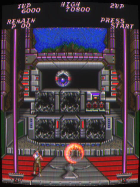 Arcade HLSL MameUI x64 Contra Konami 1987
