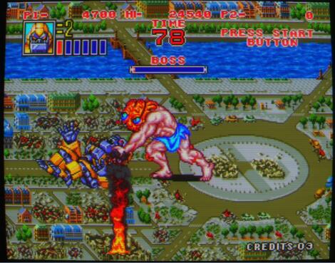 Arcade HLSL:MameUI:x86:NeoGeo:King of Monster II:SNK:1992