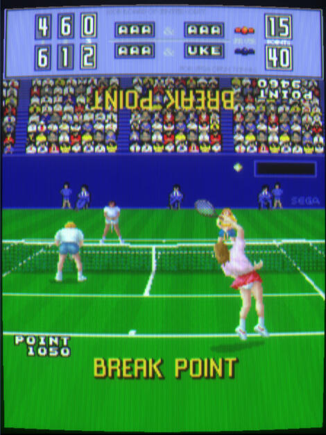 Arcade HLSL MameUI x86 Center_Court Sega 1988