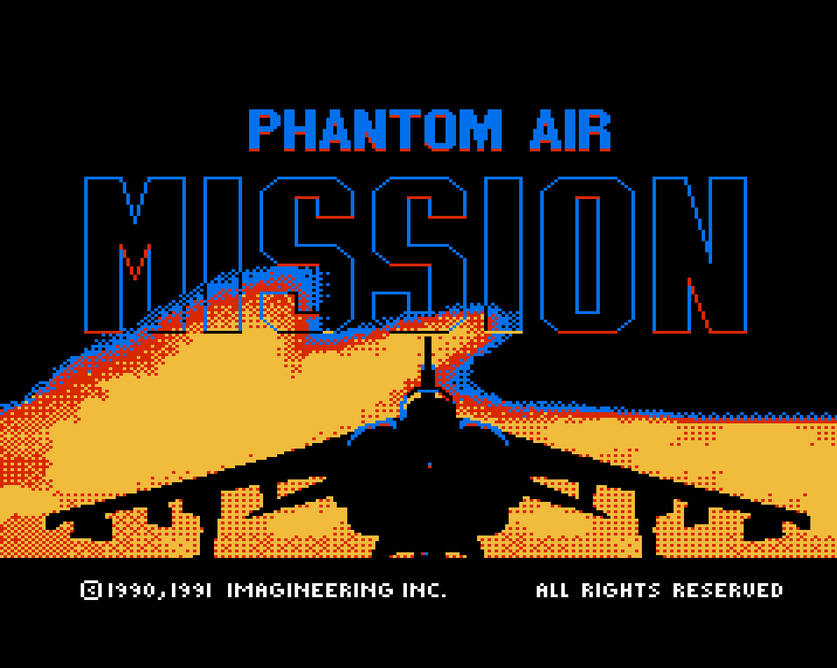 Nintendo_8 Nes FCEUX Phantom_Air_Mission Mindscape,_Inc. Imagineering_Inc. 1991