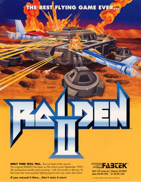 Arcade Flyers:Raiden II