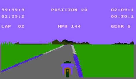 Atari XE/XL:Altirra:Speed King:1986: