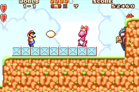 Nintendo GBA Gameboy Advance Super_Mario_Advance  Nintendo_of_America_Inc. Nintendo_R&D2 Jun_11,_2001