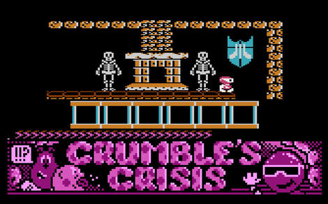 Atari XE/XL:Altirra:Crumble's Crisis:RedRat Software:1987: