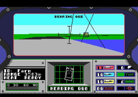 SEGA Genesis Megadrive GENS ReRecording Abrams_Battle_Tank Electronic_Arts,_Inc. Dynamix,_Inc. 1989