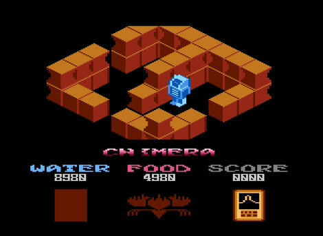 Retro - Chimera + (Atari XE/XL). Tezz (org. FireBird), 2015 (1985)