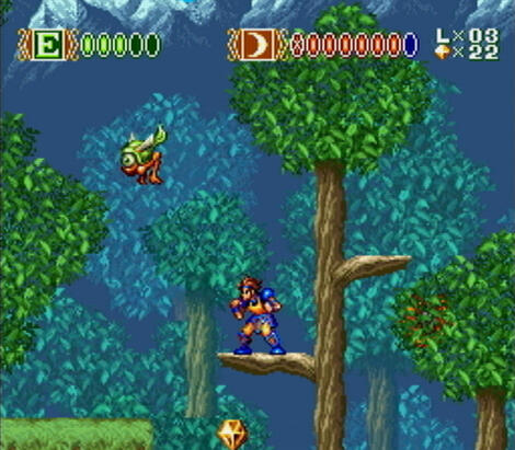 Nintendo Snes:Super Nintendo:Snes9x:Sky Blazer:Sony Imagesoft:Ukiyotei Company, Ltd.:1993:
