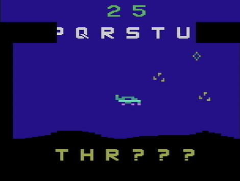 Atari 2600:VCS:Stella:Word Zapper:U.S. Games:U.S. Games:1982: