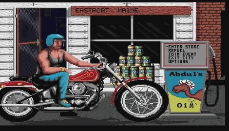 Amiga WinUAE:Harley Davidson:MindScape:1990