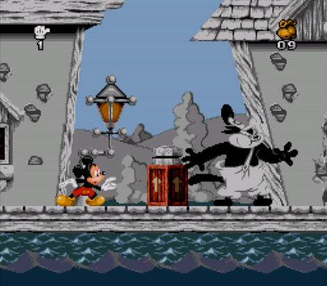 Snes9x Mickey Mania - The Timeless Adventures of Mickey Mouse