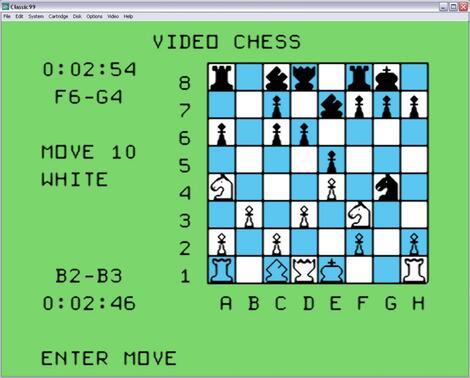 TI99 Classic Chess (1979)