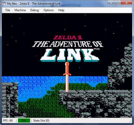 Nintendo 8 Nes MyNes Zelda II The Adventure of Link